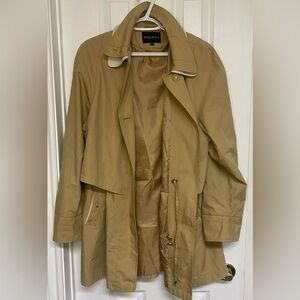 2/$30 | Vintage trench coat with rain guard